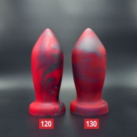 Anální kolík Topped Toys Deep Space 130 Forge Red