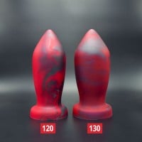 Topped Toys Deep Space Butt Plug 130 Forge Red