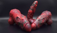 Topped Toys Erebus Dildo 80 Forge Red