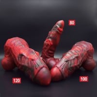 Topped Toys Erebus Dildo 80 Forge Red