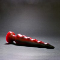 Topped Toys Spike Dildo 70 Forge Red