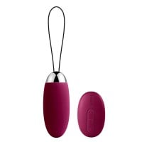 Svakom Elva Vibrating Egg Plum Red