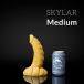 Weredog Skylar Dragon Dildo Jet Medium