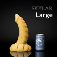 Dračí dildo Weredog Skylar Jet velké