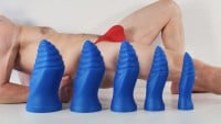 Dildo Topped Toys Cetos 90 Blue Steel