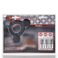 Vibrating Ballstretcher Oxballs Buzz Squeeze Black