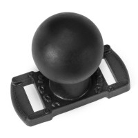 Guľatý análny kolík Oxballs Trainer Plug C čierny