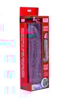Návlek na penis Size Matters Curved průhledný