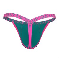 Sukrew Green-Pink Bubble Thong