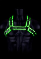 Ouch! Glow in the Dark Buckle Bulldog Harness