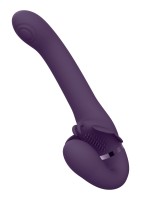 Vive Satu Pulse-Wave Strapless Strap-On Black