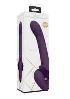 Vive Satu Pulse-Wave Strapless Strap-On Purple