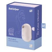 Stimulátor klitorisu Satisfyer Pro To Go 2 béžový