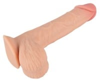 Realistické dildo so sťahovacou kožou Nature Skin 19 cm