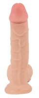 Realistické dildo so sťahovacou kožou Nature Skin 19 cm