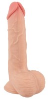 Realistické dildo so sťahovacou kožou Nature Skin 19 cm