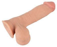 Realistické dildo so sťahovacou kožou Nature Skin 20 cm