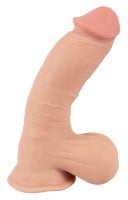 Realistické dildo so sťahovacou kožou Nature Skin 20 cm