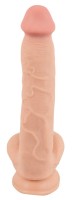 Realistické dildo so sťahovacou kožou Nature Skin 25 cm