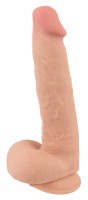 Realistické dildo so sťahovacou kožou Nature Skin 25 cm