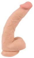 Realistické dildo so sťahovacou kožou Nature Skin 25 cm