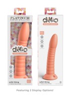 Silikónové dildo Dillio Platinum Wild Thing oranžové