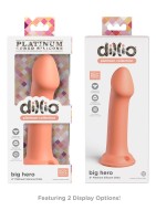 Dillio Platinum Collection Big Hero Silicone Dildo Orange
