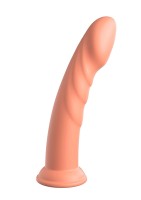 Dillio Platinum Collection Super Eight Silicone Dildo Orange