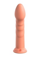 Silikonové dildo Dillio Platinum Super Eight oranžové