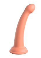 Silikonové dildo Dillio Platinum Secret Explorer fialové