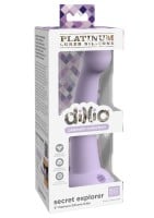 Dillio Platinum Collection Secret Explorer Silicone Dildo Orange