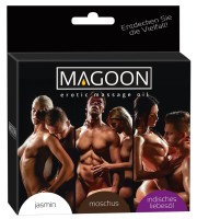 Magoon Erotic Massage Oil Set Jasmin + Musk + Indian Love 3 x 50 ml