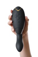 Vibrátor s podtlakovou stimuláciou Womanizer Duo 2 Black