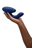Vibrátor s podtlakovou stimulací Womanizer Duo 2 Blueberry