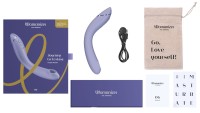 Vibrátor s podtlakovou stimulací Womanizer OG Aubergine