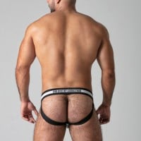 Jocksy Locker Gear LK0526 Push It Jockstrap bílé