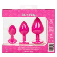 CalExotics Cheeky Gems Anal Plugs Pink