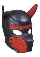 Psia maska Ouch! Puppy Play Puppy Hood modrá