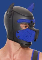 Psia maska Ouch! Puppy Play Puppy Hood čierna