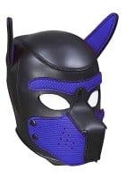 Psia maska Ouch! Puppy Play Puppy Hood modrá