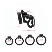 Klec na penis Slave4master Dark Chastity Cage A černá