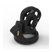 Slave4master Dark Chastity Cage B Black