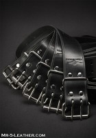 Sada kožených řemenů Mr. S Leather Set of 5 Bondage Belts