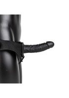 RealRock Hollow Strap-On Dildo 6″ Black