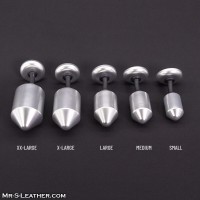 Mr. S Leather WMCBP The Original Metal Butt Plug Small