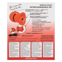 CalExotics French Kiss Suck & Play Clitoral Stimulator