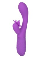 CalExotics Butterfly Kiss Flutter Rabbit Vibrator Pink