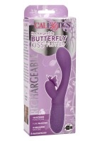 CalExotics Butterfly Kiss Flutter Rabbit Vibrator Pink