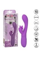 CalExotics Butterfly Kiss Flutter Rabbit Vibrator Pink