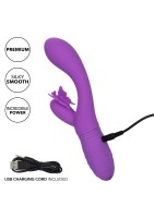 CalExotics Butterfly Kiss Flutter Rabbit Vibrator Pink